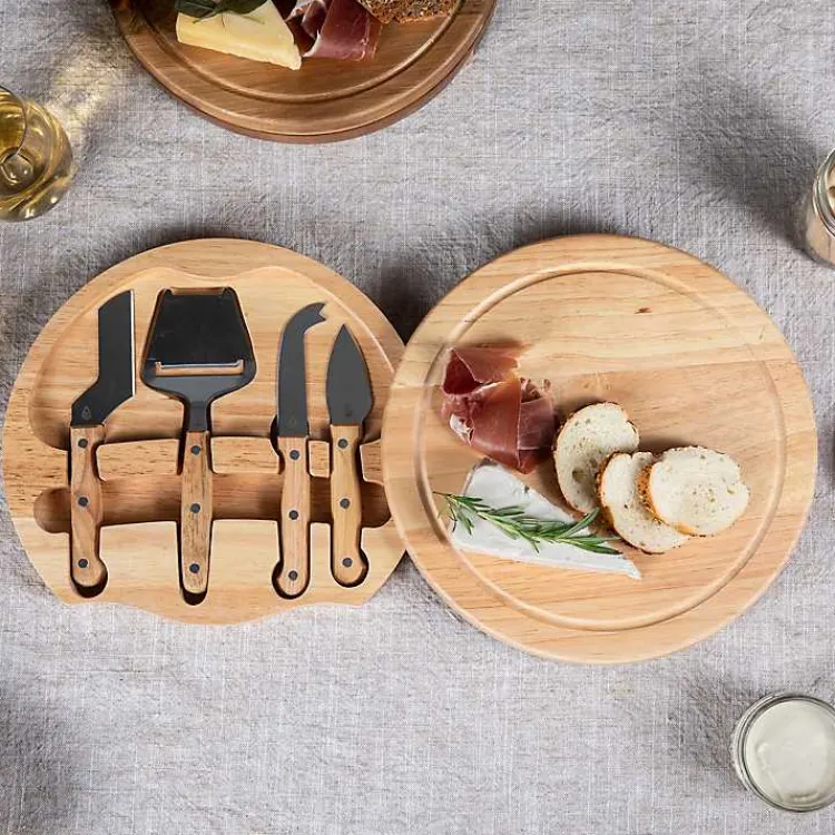 Kirklands Home Cincinnati Bengals Cheese Board and Tool Set Tan