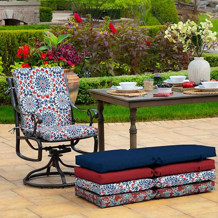 Kirklands Home Clark Luxe Outdoor Dining Chair Cushion Best