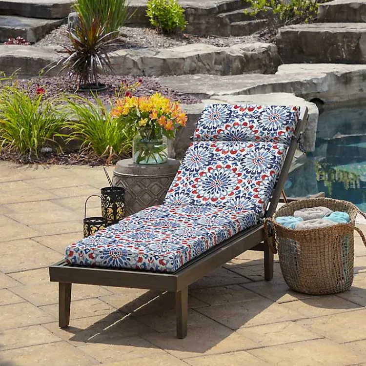 Kirklands Home Clark Outdoor Chaise Cushion, 72 in. New