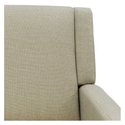 Kirklands Home Classic Upholstered Taupe Accent Chair Tan Hot