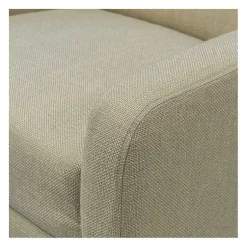 Kirklands Home Classic Upholstered Taupe Accent Chair Tan Hot