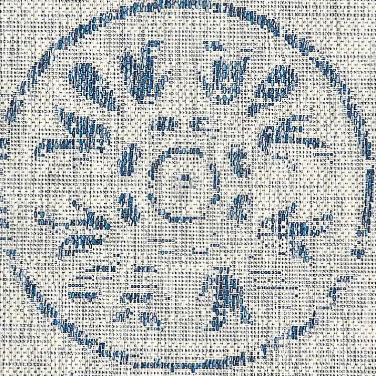 Kirklands Home Classicism Sun Shower Outdoor Area Rug, 5x8 New