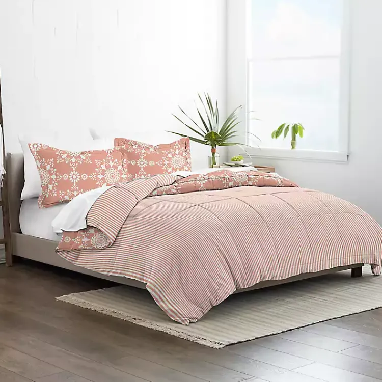 Kirklands Home Clay Daisy Medallion King 3-pc. Comforter Set Orange Online