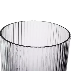 Vases>Kirklands Home Glass Vase with Pedestal Base Clear