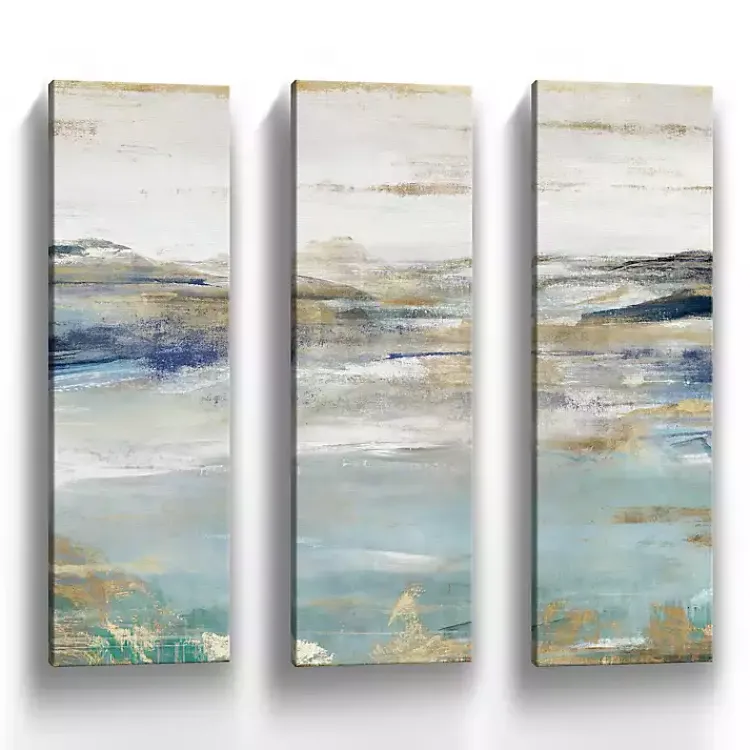 Kirklands Home Clear Horizon Canvas Art Prints, Set of 3