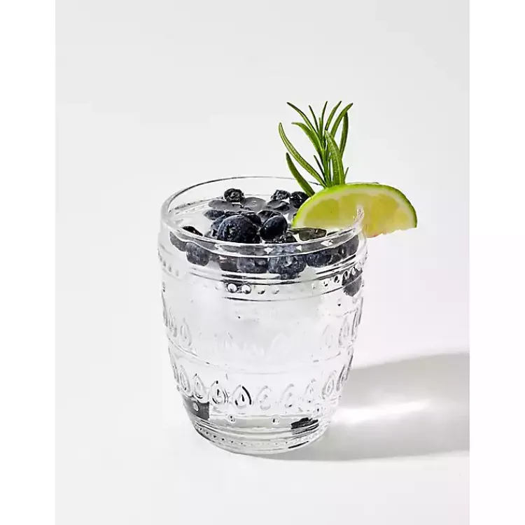 Kirklands Home Textured Old Fashioned Glasses, Set of 4 Clear Online