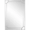 Kirklands Home Clipped Corners Frameless Beveled Wall Mirror Discount