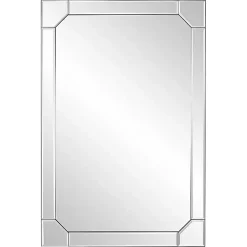 Kirklands Home Clipped Corners Frameless Beveled Wall Mirror Discount