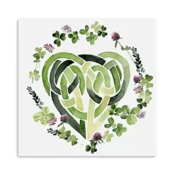 St Patricks Day Decorations>Kirklands Home Clover Collection Canvas Art Print