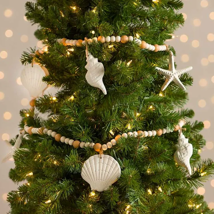 Christmas Tree Decorations>Kirklands Home Coastal Beaded Tree Garland