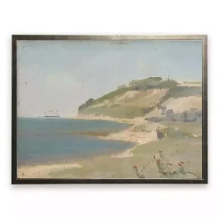 Kirklands Home Coastal Cape Framed Art Print Outlet