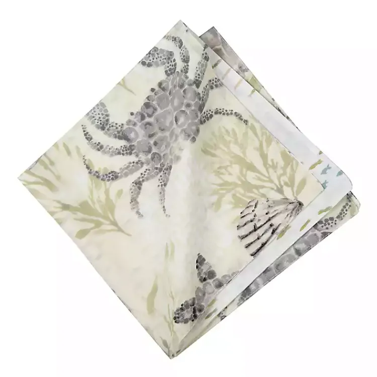Kirklands Home Coastal Cotton Napkins, Set of 6 Sale