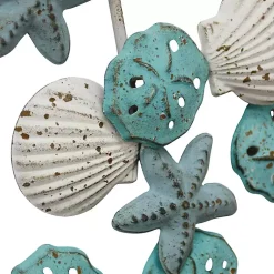 Kirklands Home Coastal Metal Wall Sculpture Blue Online
