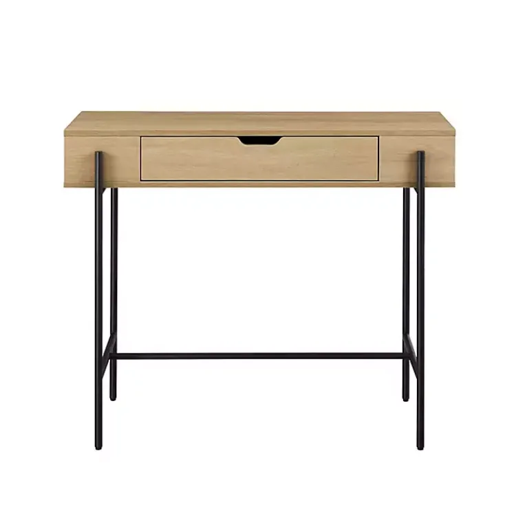 Kirklands Home Coastal Oak Cruz Console Table Tan Sale