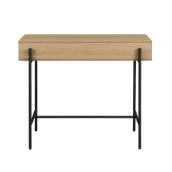 Kirklands Home Coastal Oak Cruz Console Table Tan Sale
