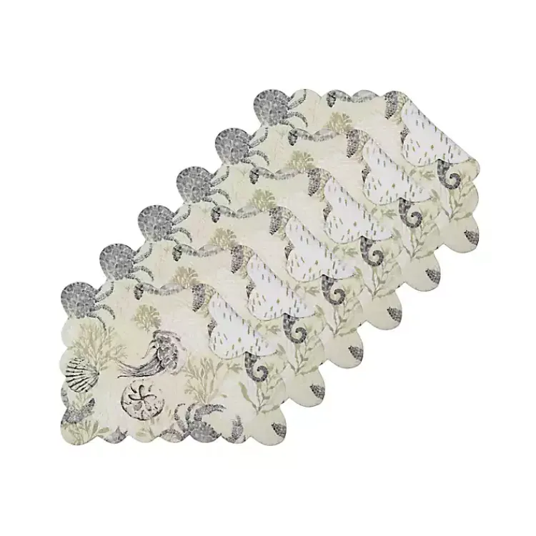 Kirklands Home Coastal Quilted Placemats, Set of 6 Online