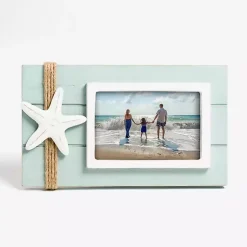Picture Frames>Kirklands Home Coastal Starfish Wooden Picture Frame, 4x6