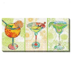 Kirklands Home Cocktail Hour Outdoor Canvas Art Print Clearance
