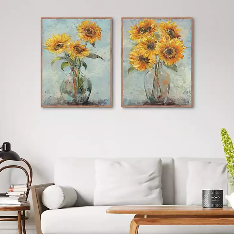 Kirklands Home Collected Sunnies Framed Canvas Prints, Set of 2 Outlet