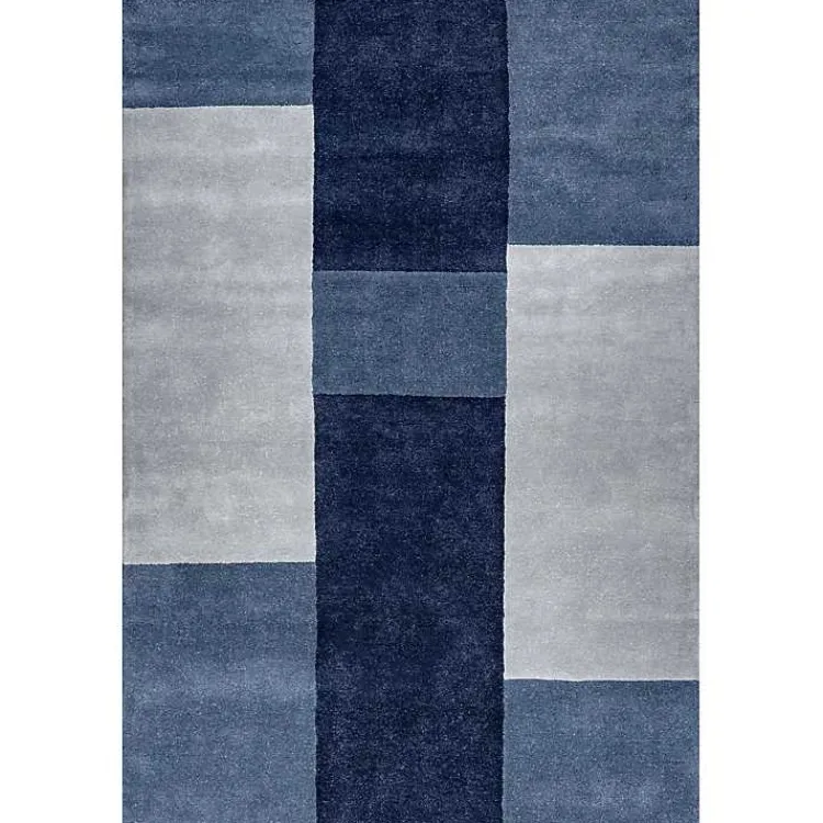Kirklands Home Colorado Emily Henderson x RugsUSA Area Rug, 8x10 Blue Outlet