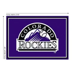 Kirklands Home Colorado Rockies Spirit Rug, 3x4 Blue New