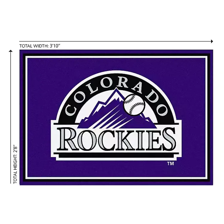 Kirklands Home Colorado Rockies Spirit Rug, 3x4 Blue New