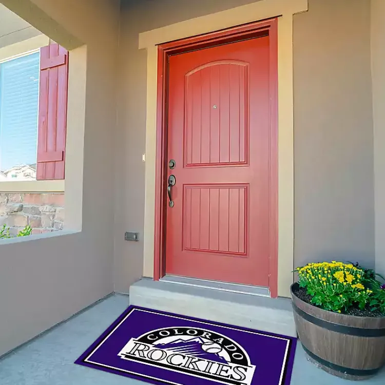 Kirklands Home Colorado Rockies Spirit Rug, 3x4 Blue New