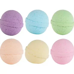 Kirklands Home Colorful Assorted Bath Bombs, Set of 6 Multi