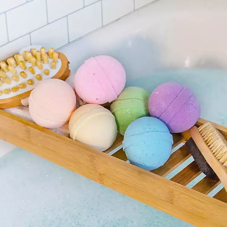 Kirklands Home Colorful Assorted Bath Bombs, Set of 6 Multi
