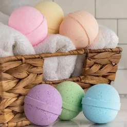Kirklands Home Colorful Assorted Bath Bombs, Set of 6 Multi