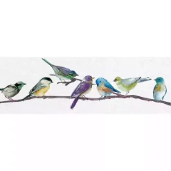 Kirklands Home Colorful Bird Spot Canvas Art Print Multi