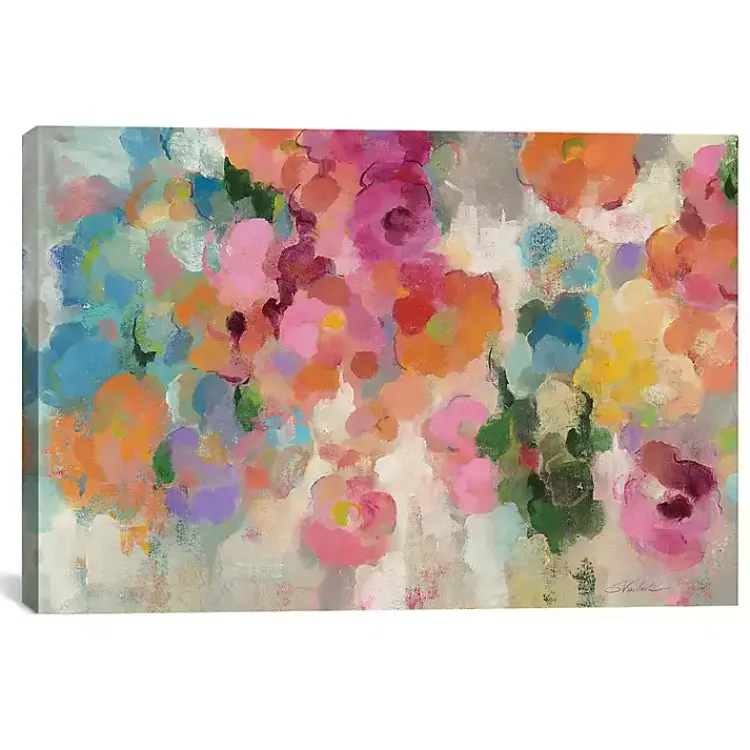 Kirklands Home Colorful Garden I Giclee Canvas Art Print, 40x26 Multi Online