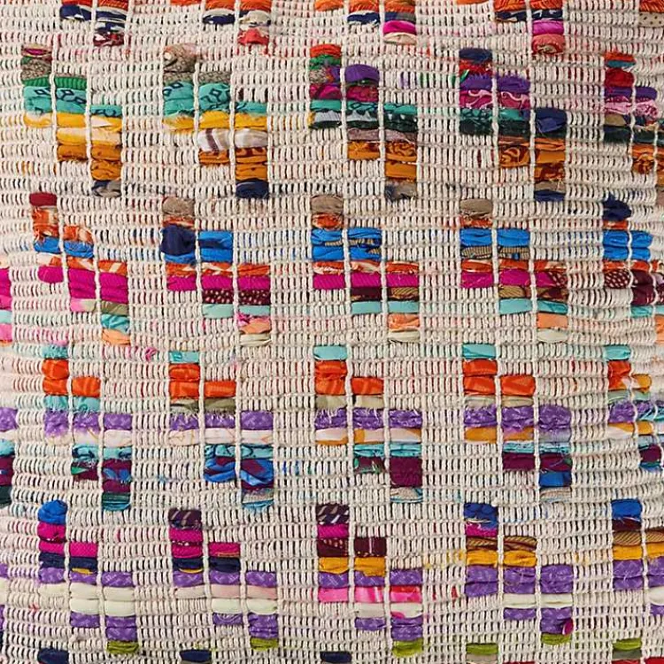 Pillows>Kirklands Home Colorful Geometric Handwoven Throw Pillow Multi