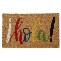 Kirklands Home Colorful Hola Doormat Multi Online