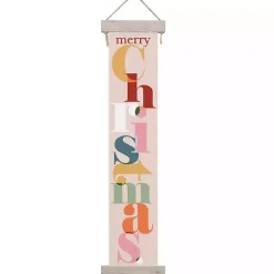 Christmas Art & Wall Decor>Kirklands Home Colorful Merry Christmas Hanging Wall Plaque