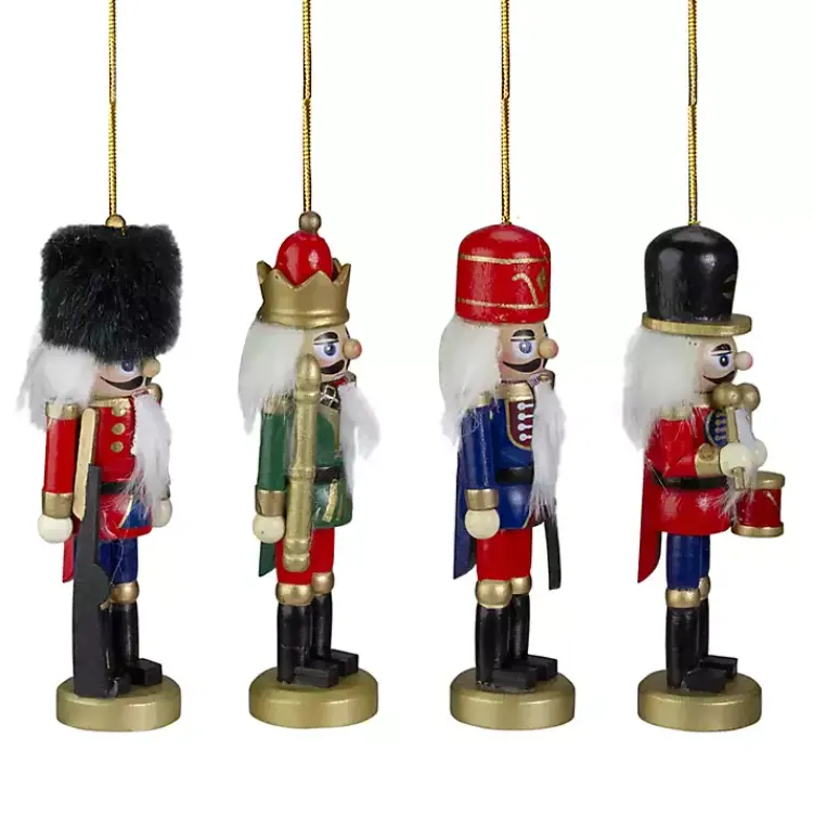 Christmas Ornaments>Kirklands Home Colorful Nutcracker Ornaments, Set of 4 Multi