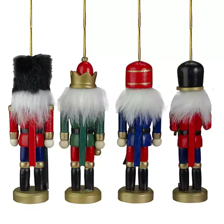 Christmas Ornaments>Kirklands Home Colorful Nutcracker Ornaments, Set of 4 Multi