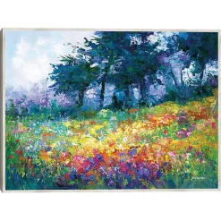 Kirklands Home Colorful Wildflowers in Bloom Canvas Art Print Sale