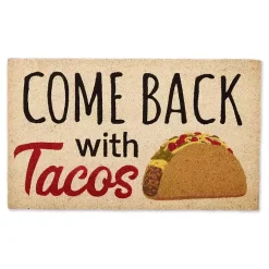 Kirklands Home Come Back With Tacos Doormat Discount
