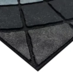 Kirklands Home Compass Stone Gray Doormat