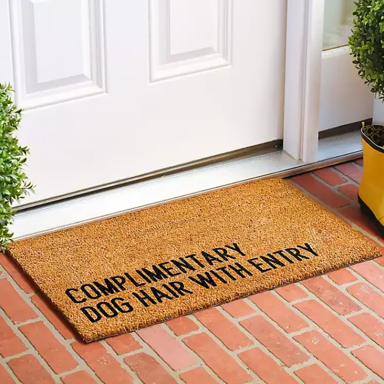 Kirklands Home Complimentary Dog Hair With Entry Doormat Sale
