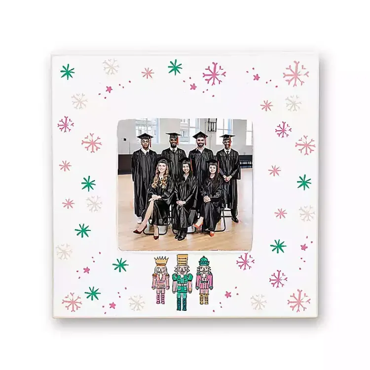 Christmas Decorations>Kirklands Home Confetti Nutcracker Trio Picture Frame, 4x4