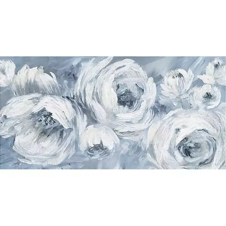 Kirklands Home Contemporary Blues Canvas Art Print Clearance