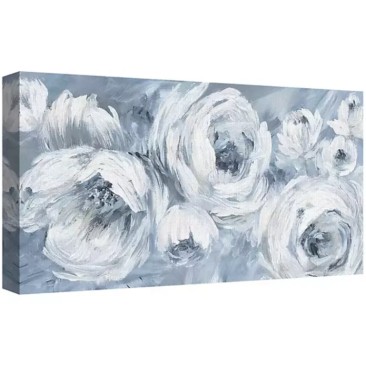 Kirklands Home Contemporary Blues Canvas Art Print Clearance