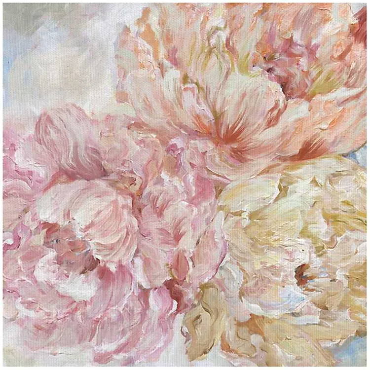 Kirklands Home Contemporary Peonies II Canvas Art Print