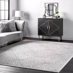 Kirklands Home Contessa Diamond Area Rug, 8x12 New