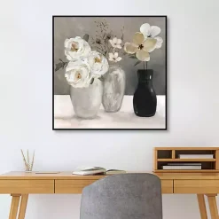 Kirklands Home Contrasting Focus Framed Canvas Art Print Outlet