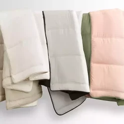 Kirklands Home Coral & Sage Reversible 3-pc. Queen Comforter Set Sale