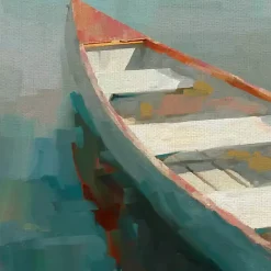 Kirklands Home Coral Canoe I Canvas Art Print Best