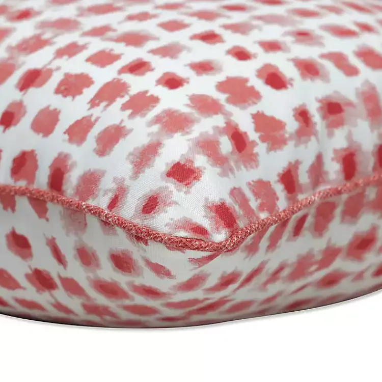 Kirklands Home Coral Dotted Outdoor Lumbar Pillows, Set of 2 Discount
